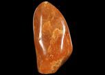 Polished, Orange Calcite Freeform - Madagascar #109631-1